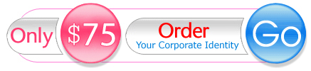 Order your corporate identity at $75