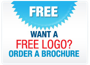 Want a free logo, order a brochure